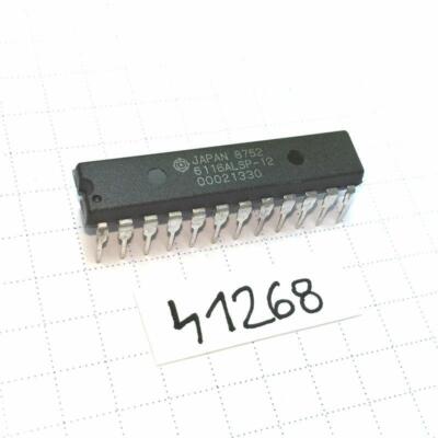 IC Memory SRAM 6116 16K 120ns CMOS Low Power Hitachi HM6116ALSP12 Thin-DIP24