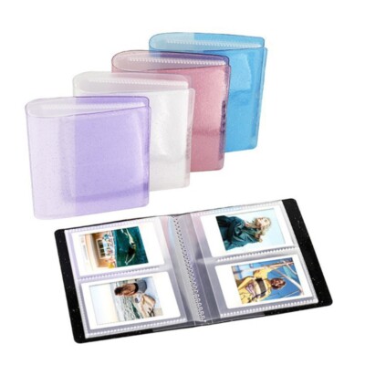 Trading Cards Album Card Binder Album 64 Pockets Card Storage Folder 16 Pages
