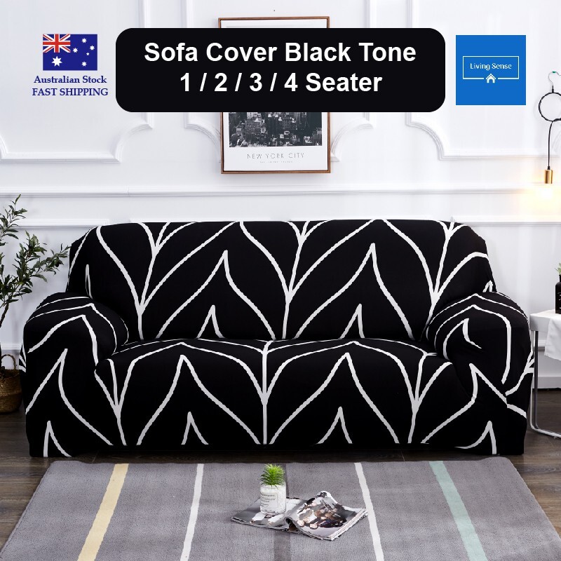 Sofa Cover Stretch Slipcover Protector Lounge Spandex Couch Removable Elastic - Picture 17 of 24