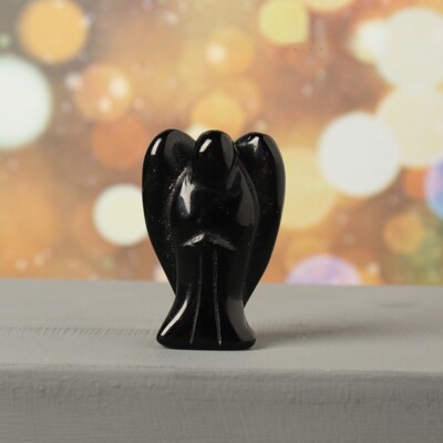 Natural Healing Quartz Crystal Carved Angle Guardian Stone Fairy Immortals Decor
