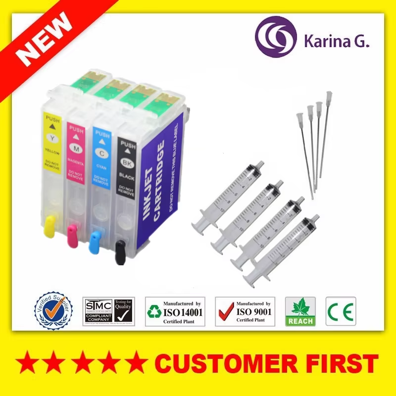 1set compatible for T1291 Refill Ink Cartridge for Workforce WF-7015 WF-7515 W
