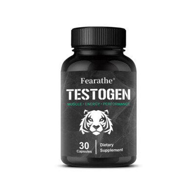 Testogen - Natural Testosterone Booster,Increase Energy, Improve Muscle Strength