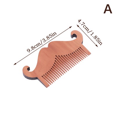 Natural Wooden Comb Beard Comb Pocket Size Comb Massage Hair Care Comb Anti Stat