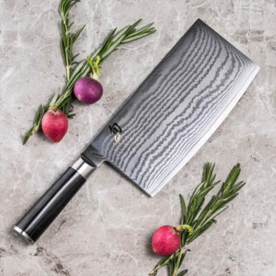 KAI Shun Classic Chinese chef's knife Damascus 175mm 6.89in DM0712 DHL