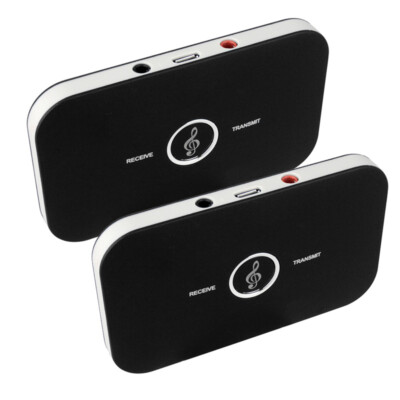 2X2in1 Bluetooth Transmitter&Receiver Wireless A2DP Home TV Stereo Audio Adapter