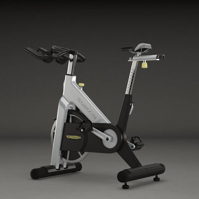 technogym spin bike cleats