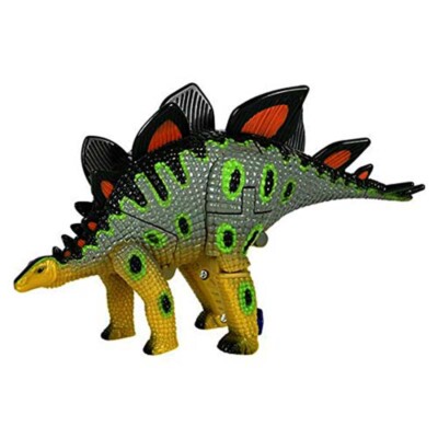 Safari Discovery Expedition Transforming Stegosaurus To Robot Toy 5'' Action