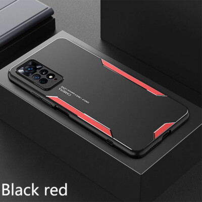 For Xiaomi Redmi Note 9 10 11 12 Pro Poco F3 X5 Metal Slim Shockproof Case Cover
