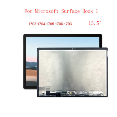 For 13.5'' Microsoft Surface Book 1 1703 1704 LCD Display Touch Screen Digitizer
