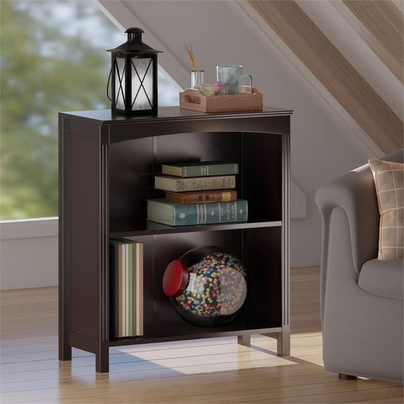 Winsome Terrace Storage Shelf 3-Tier Wide in Espresso, 26-Inch
