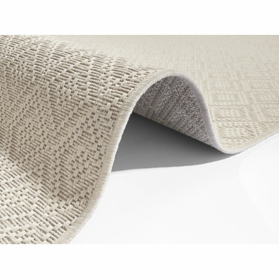 Bloomsbury Market Aaeden Capri Flatweave Champagne Teppich Läufer Kurzflor