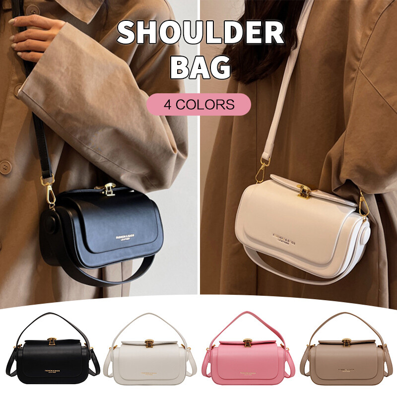 [ KIRSH ]★TERRY SQUARE GRAPHIC SHOULDER BAG High-Grade Small Square Bags Trendy Lady Commuter Shoulder