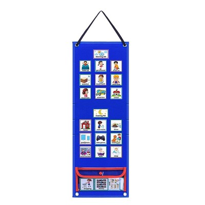 Visual Schedule for Kids Daily Routine Chart with 70 Cards Calendar  Autism9479