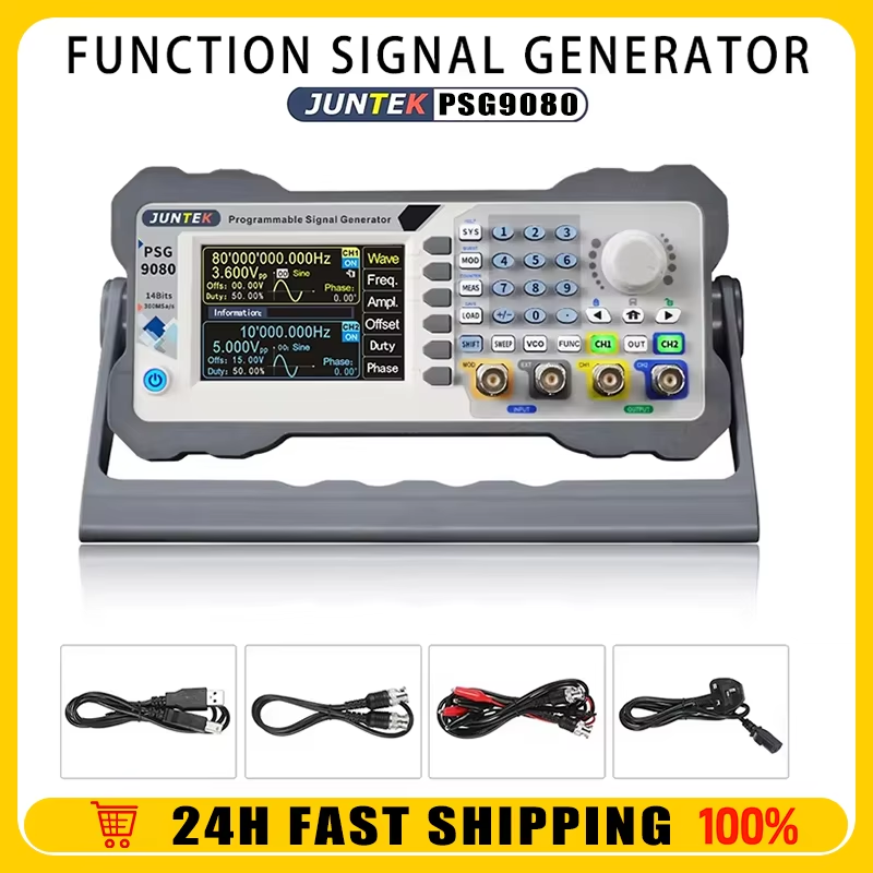 JUNTEK PSG9060 PSG9080 High-Precision Programmable Power Supply | Dual Channel 3
