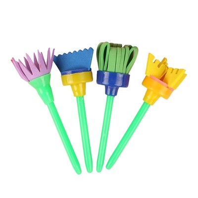 Kids Paint Brushes,Washable Painting Brushes for Toddler Kids Early Learning Toy