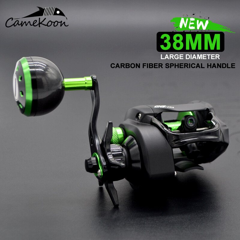 CAMEKOON 5 Colors Baitcasting Reel 7.3:1 Power Handle Saltwater Casting Fishing
