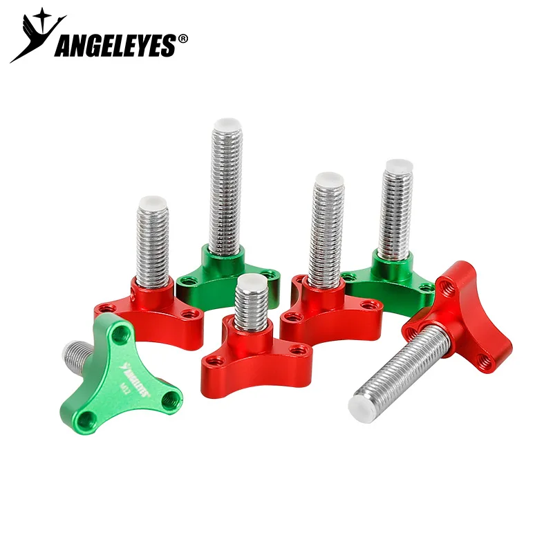 photography M12 hand-tightened metal screw with rubber head plastic protection,