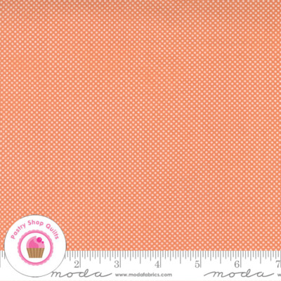 Moda COZY UP 29126 12 Orange Polka Dot COREY YODER Quilt Fabric