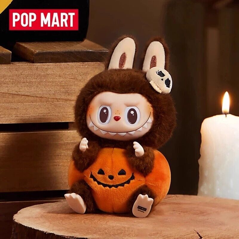 ア*ー様 Sitting Pumpkin Vinyl Plush Pendant Happy Halloween Party SeLAries-Sitting Pumpkin Vinyl Plush
