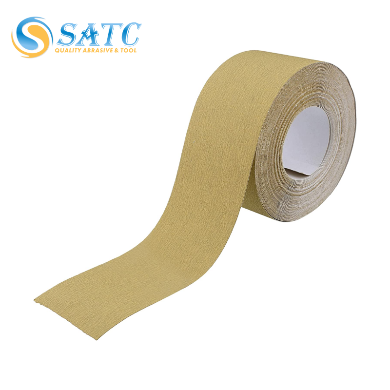 2-3/4" x20yd PSA Self Adhesive Sanding Paper 180 Grit Sandpaper Roll Sticky Back