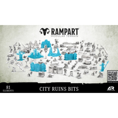 Rampart RAM0008 City Ruins Bits (Modular Terrain) Archon Studio Ruins Kit