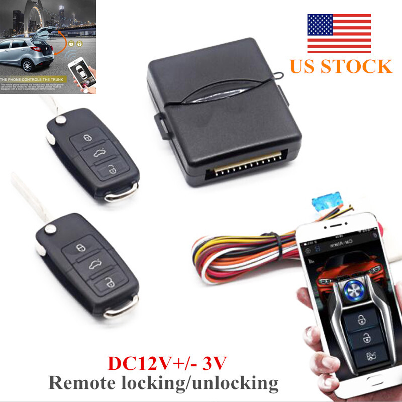 Remote Security Central Locking Door Lock Unlock Keyless App