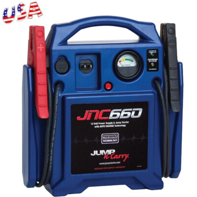 Automotive Jump-N-Carry JNC660 1700 Peak Amp 12 Volt Jump Starter , Blue