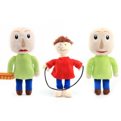 Set Of Three Hot Plush Toys Baldi's Basics in Education and Learning Plush Toy