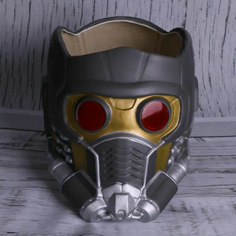 Star Lord LED Mask Infinity War Quill LED Latex Helmet Halloween Cosplay Props
