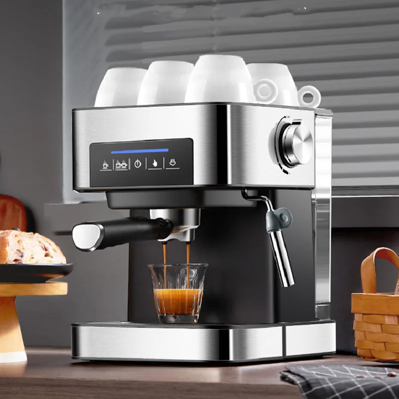 220V Italian Touch Coffee Machine Household Small Semi-Automatic High-Pressure S