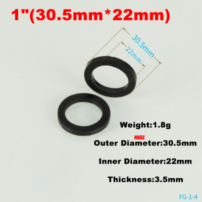 Solid Nitrile NBR Rubber Flat Washer O-Ring Gasket Water Seal BSP 1/8'' 1/4''~ 2''