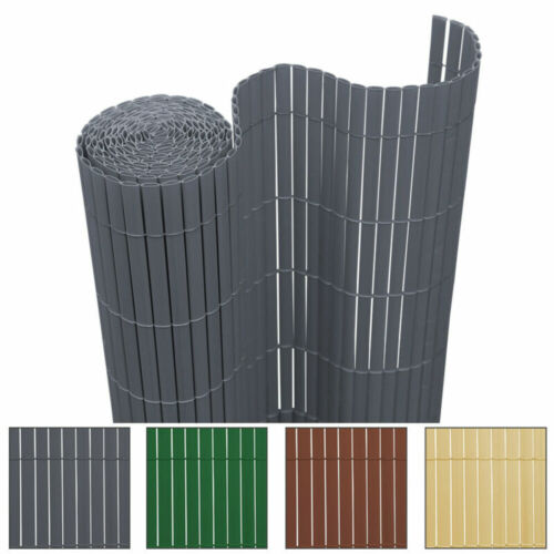 PVC Sichtschutzmatte Sichtschutzzaun Balkon Garten Sichtschutz Zaun Windschutz