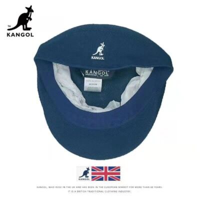 Kangol 504 Ventair Beret Hat Summer Breathable Flat Cap Woven Casual Newsboy Hat