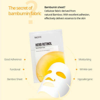 NACIFIC Herb Retinol Relief Mask Pack 10 EA