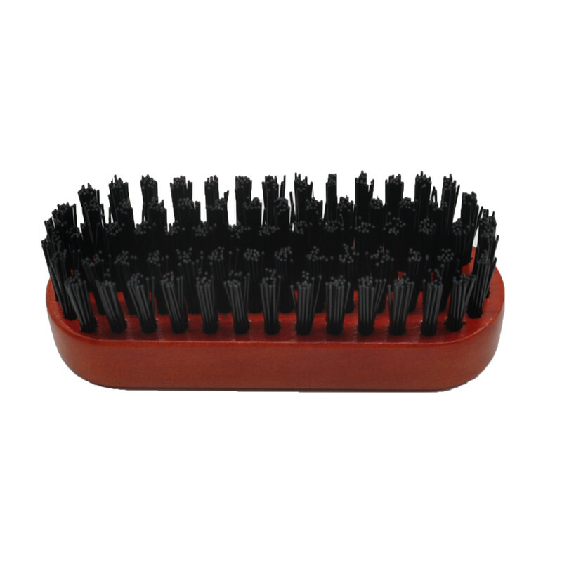 CarCarez Leather Nylon Bristle Brush for Car Detailing Carpet Upholstery