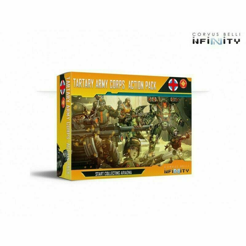 Tartary Army Corps Action Pack Ariadna Infinity Corvus Belli Miniatures