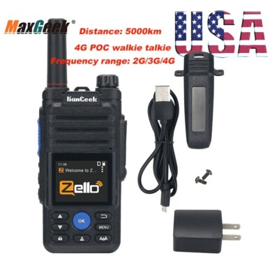 HG-369 POC Radio Walkie Talkie Wifi Bluetooth 4GNetwork Radio For Zello Real-ptt