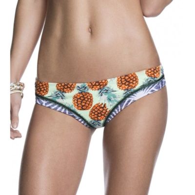 Maaji Reversible Pineapple bottom swim wear NWT