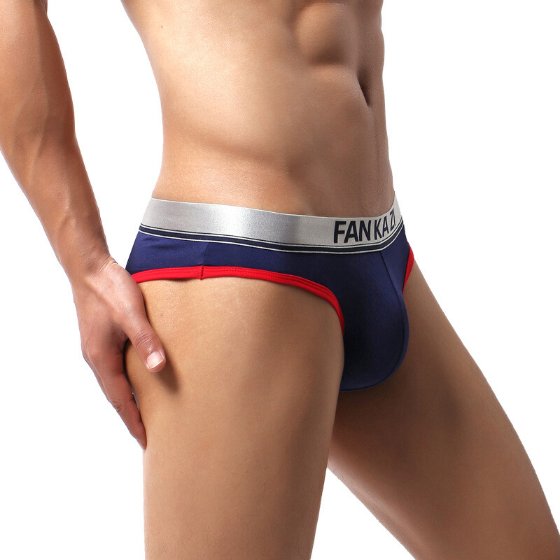 Mens High Leg Briefs Sexy Underwear Low Waist U Pouch Comfort Flex Waistband