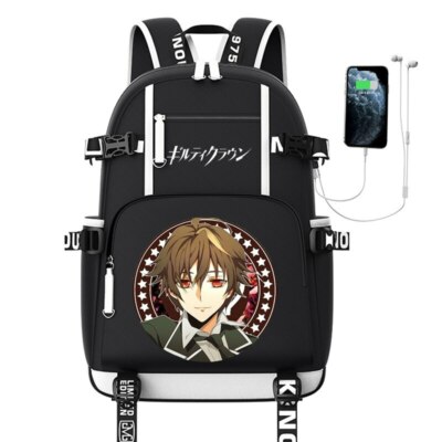 Anime Rucksack Guilty Crown OUMA SHU Backpack School Bags Travel Outdoor Bags