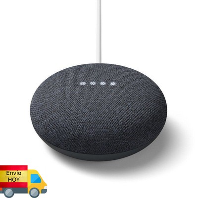 NUEVO ALTAVOZ INTELIGENTE GOOGLE NEST CARBON MINI ANDROID IOS ENVIO HOY 