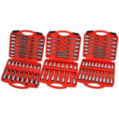 88pc 1/2'' Drive Bit Socket Torx Hex Spline Sets Stand 3 Case kit ct4804