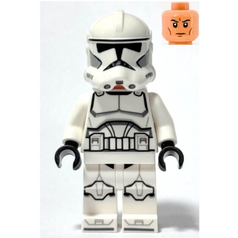 Clone Trooper:Clone Trooper (Phase 2) - Nougat Head:LEGO Star Wars Clone Trooper Minifigure - YOU CHOOSE
