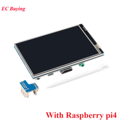 4 Inch Raspberry Pi 3/4 LCD Touch Screen Display Module 800*480 IPS NT35510