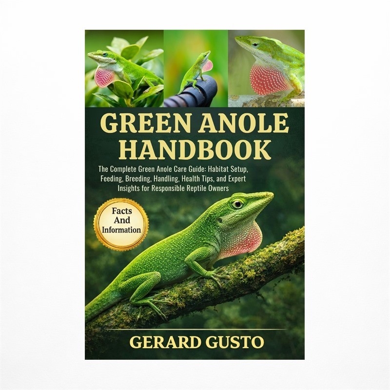 Green Anole Handbook: The Complete Green Anole Care Guide: Habitat
