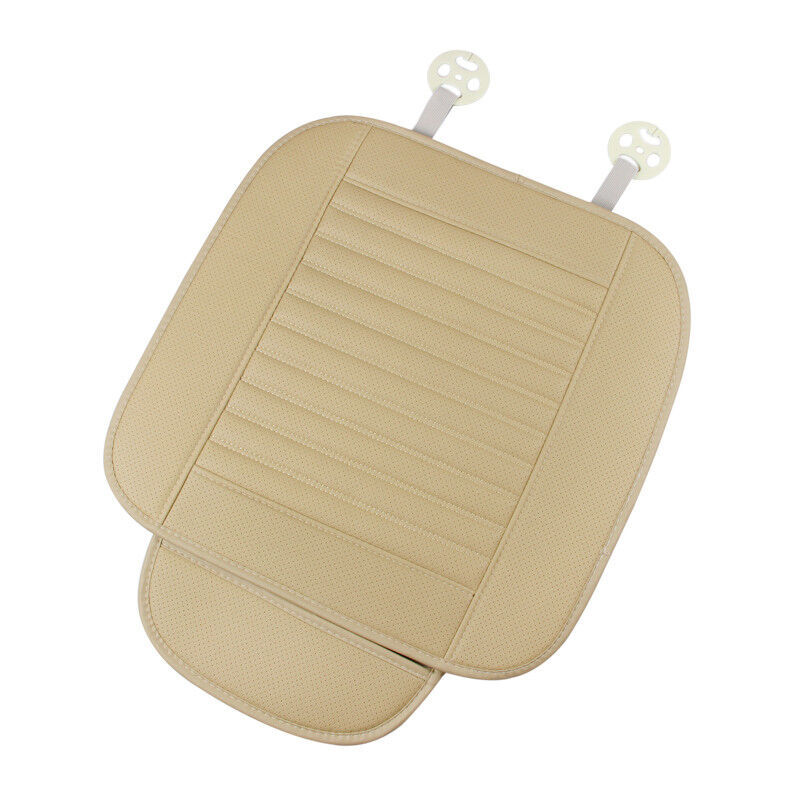 Cushion Chair Car Bamboo Breathable PU Auto Universal Cover Mat Seat Leather Pad