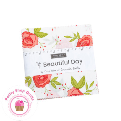 Moda BEAUTIFUL DAY Corey Yoder Quilting CHARM PACK 42- 5'' squares
