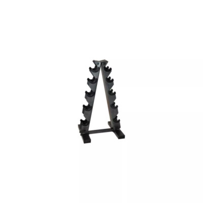Barbell A-Frame Dumbbell Weight Rack - Black