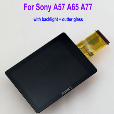 For Sony A57 A65 A77 Camera LCD Screen Display Panel Repair Parts with Backlight