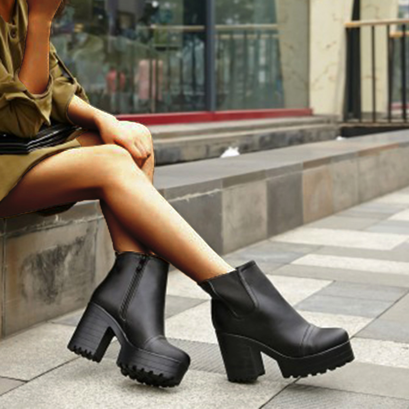 Louis Vuitton Black 'Creeper' Boots